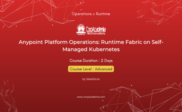 Anypoint Platform Operations: Runtime Fabric on Self-Managed Kubernetes