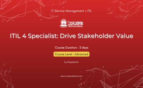 ITIL 4 Specialist: Drive Stakeholder Value