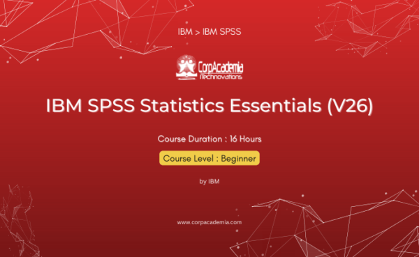 IBM SPSS Statistics Essentials (V26)