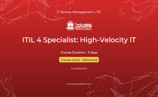 ITIL 4 Specialist: High-Velocity IT